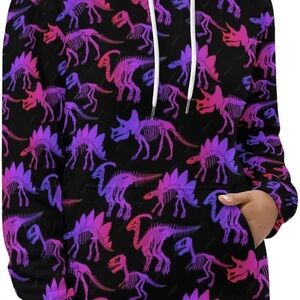 Unisex dinosaur hoodie